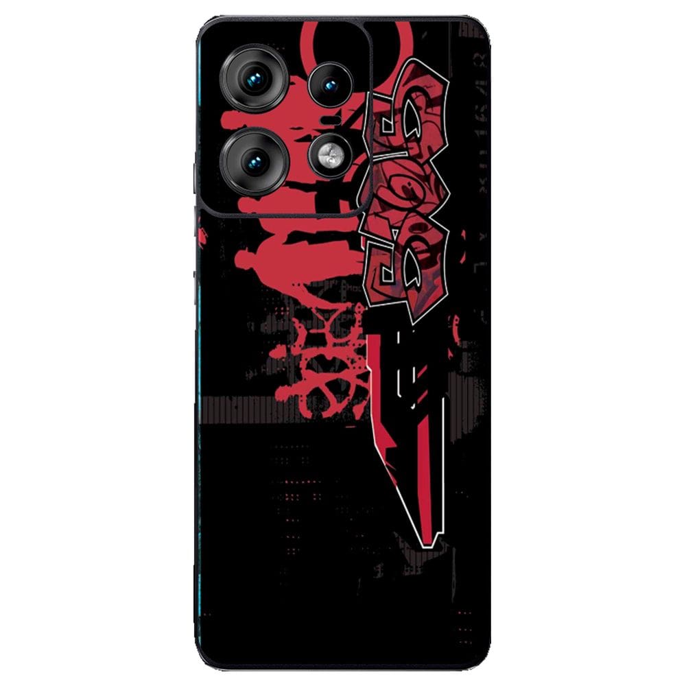 Capa Adesivo Skin055 Verso Para Motorola Edge 50 Pro