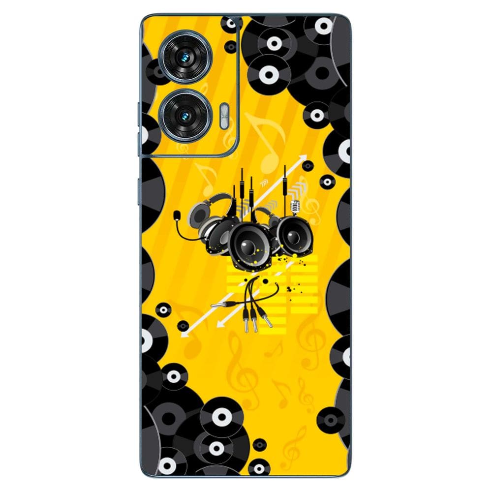Capa Adesivo Skin354 Verso Para Motorola Edge 50 Fusion