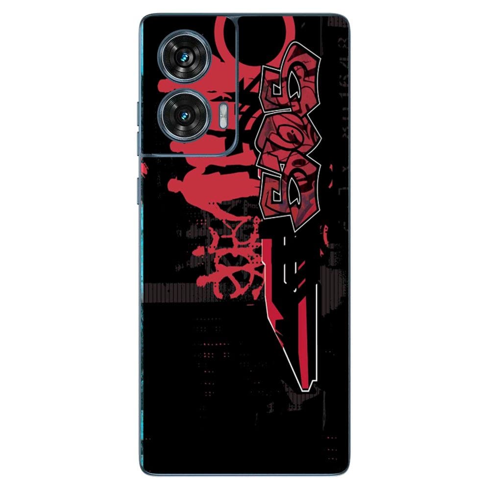 Capa Adesivo Skin055 Verso Para Motorola Edge 50 Fusion