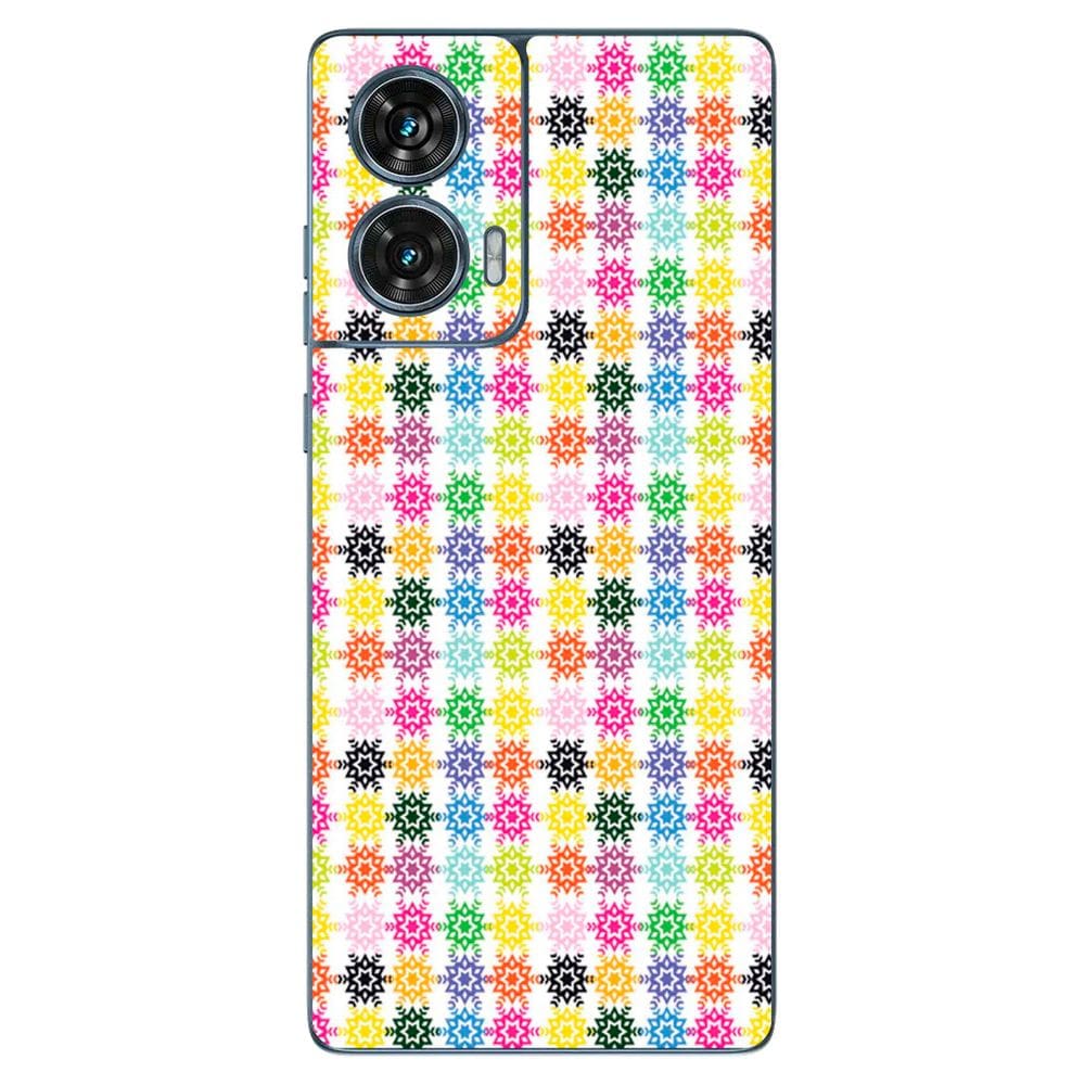 Capa Adesivo Skin191 Verso Para Motorola Edge 50 Fusion