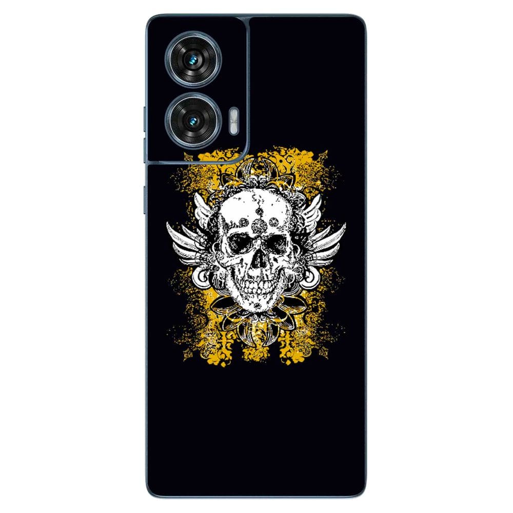 Capa Adesivo Skin374 Verso Para Motorola Edge 50 Fusion