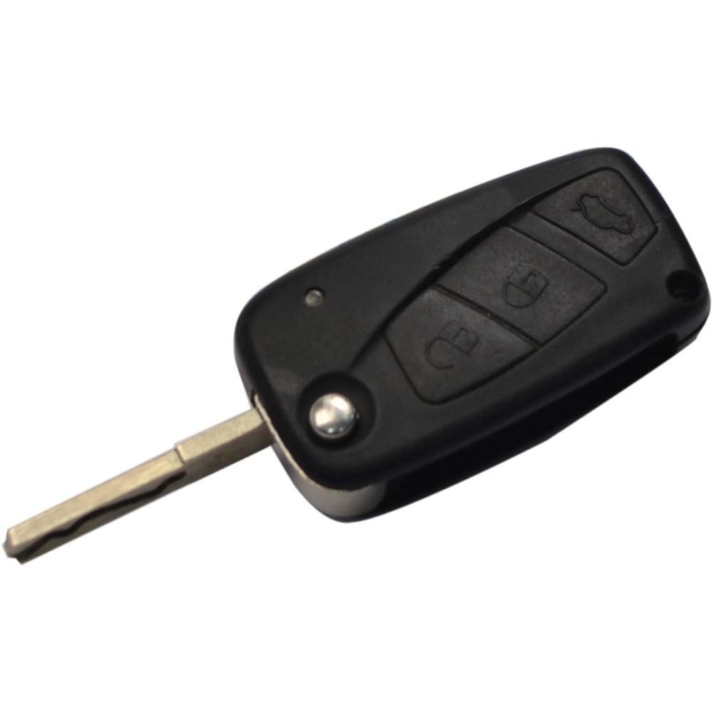 Chave Oca 3 Botões Sem Segredo C/ Alojamento Linha Fiat [F103]