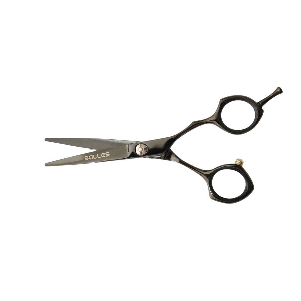 Tesoura Profissional Corte Fio Navalha 6 Polegadas Preto