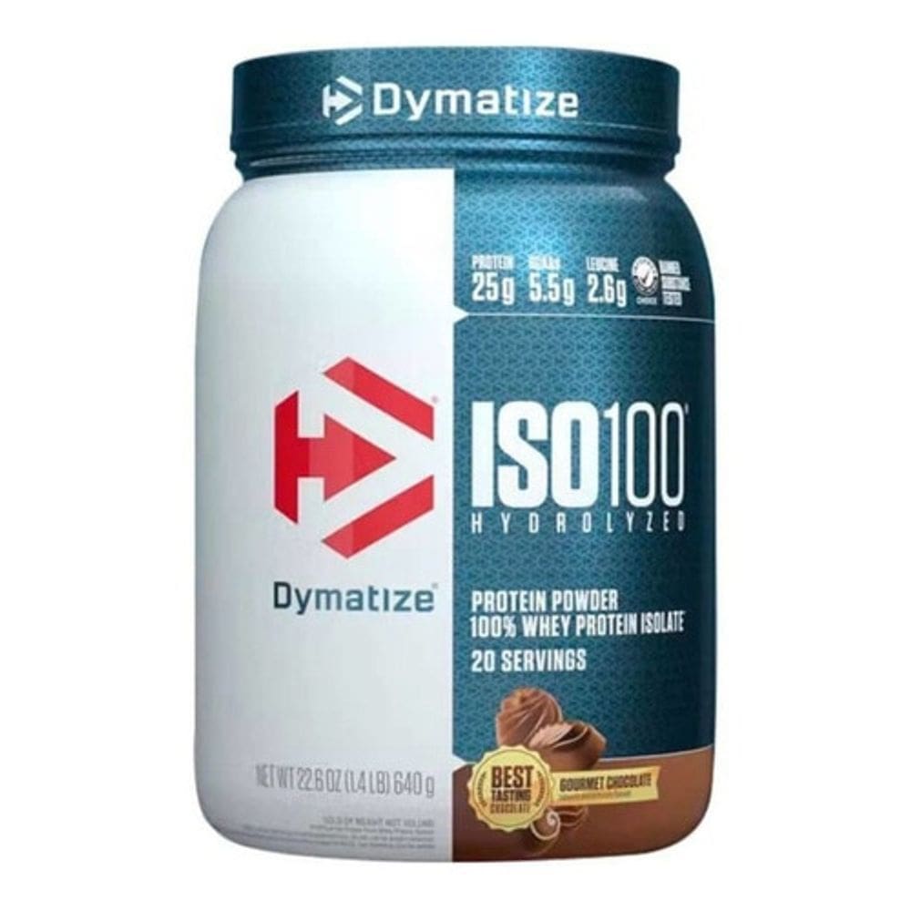 ISO 100 Whey Protein Isolado 100% Hidrolisado (640g) Dymatize Nutrition