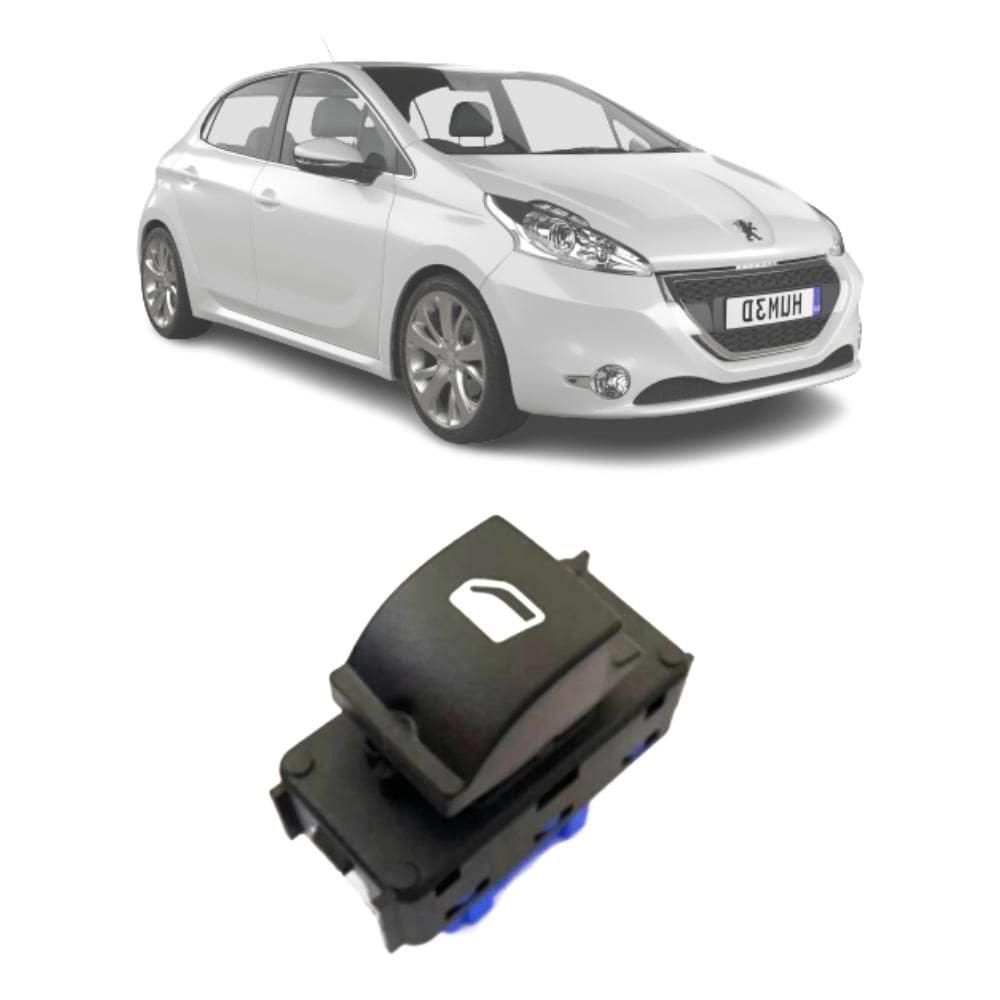 Botão Vidro Elétrico Interruptor P/ Peugeot 208 Após 2013 [F103]