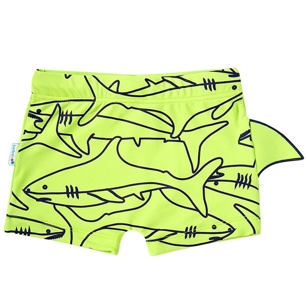 Sunga Boxer Praia Kids Tip Top Verde Neon 3395178