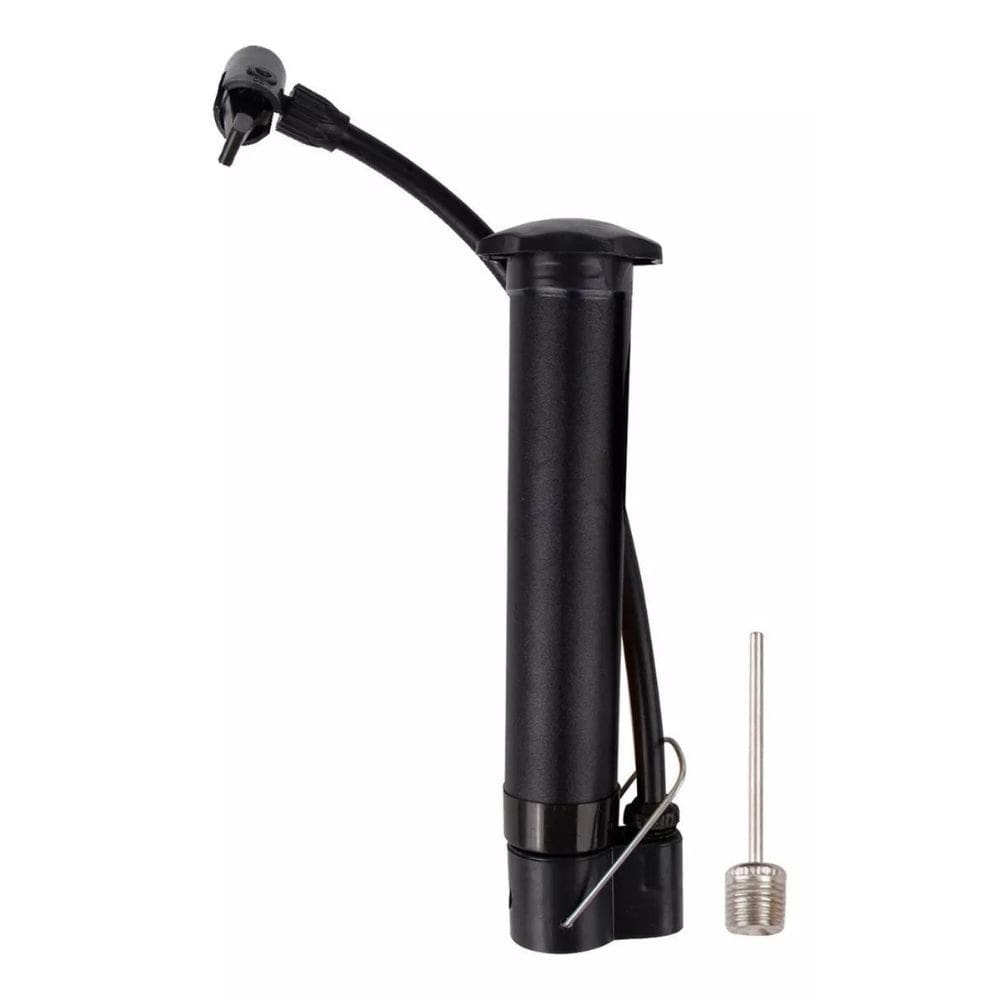 Bomba de Ar Manual Vertical 25cm Bico Inflar Bicicleta Moto Patinete Carrinho Prática Funcional