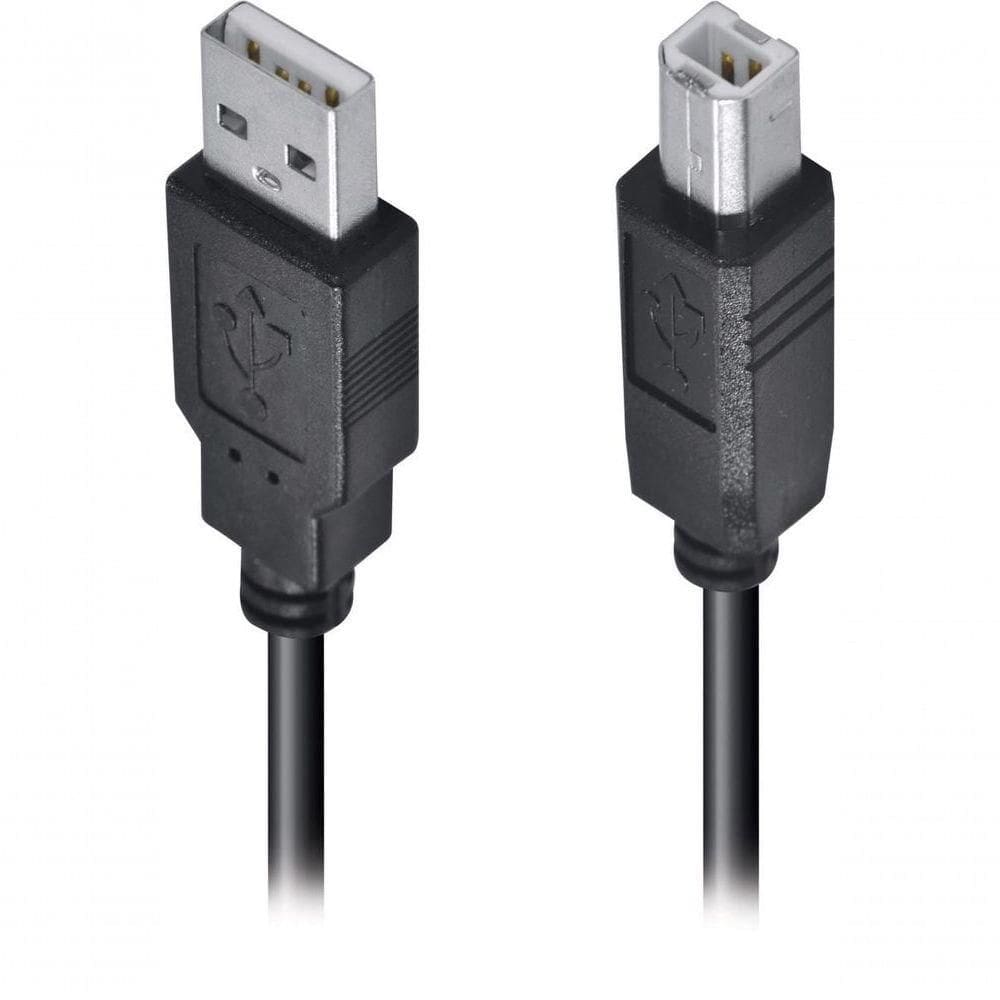 Cabo Usb Para Impressora A Macho X B Macho 2.0 - 1.8m Uambm-18 - Pc - 10