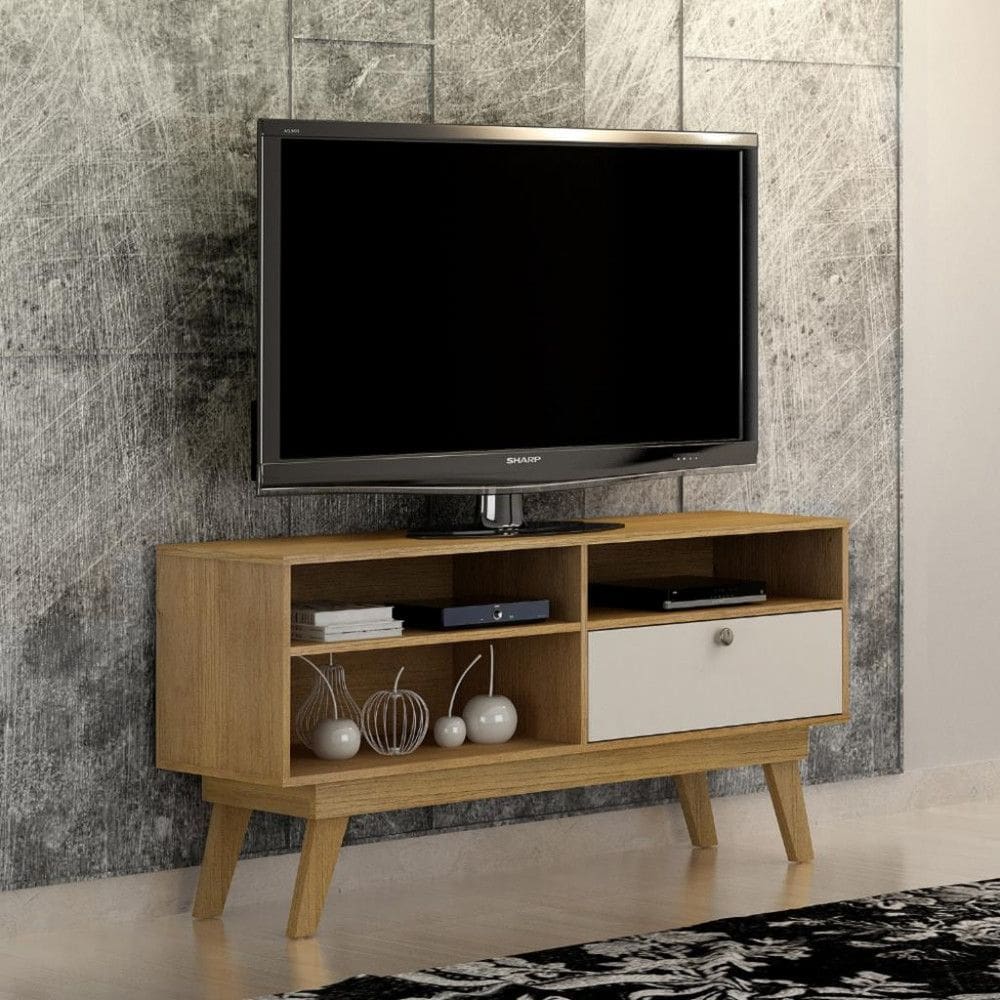 Rack para TV Até 50 Polegadas 1 Porta Houston Valdemoveis