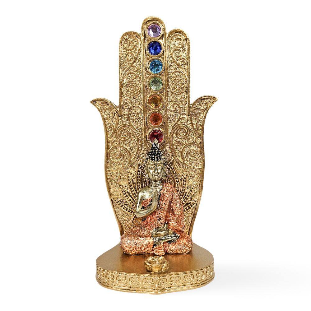 Incensário 7 Chakras Porta Incenso Vertical Buda premium