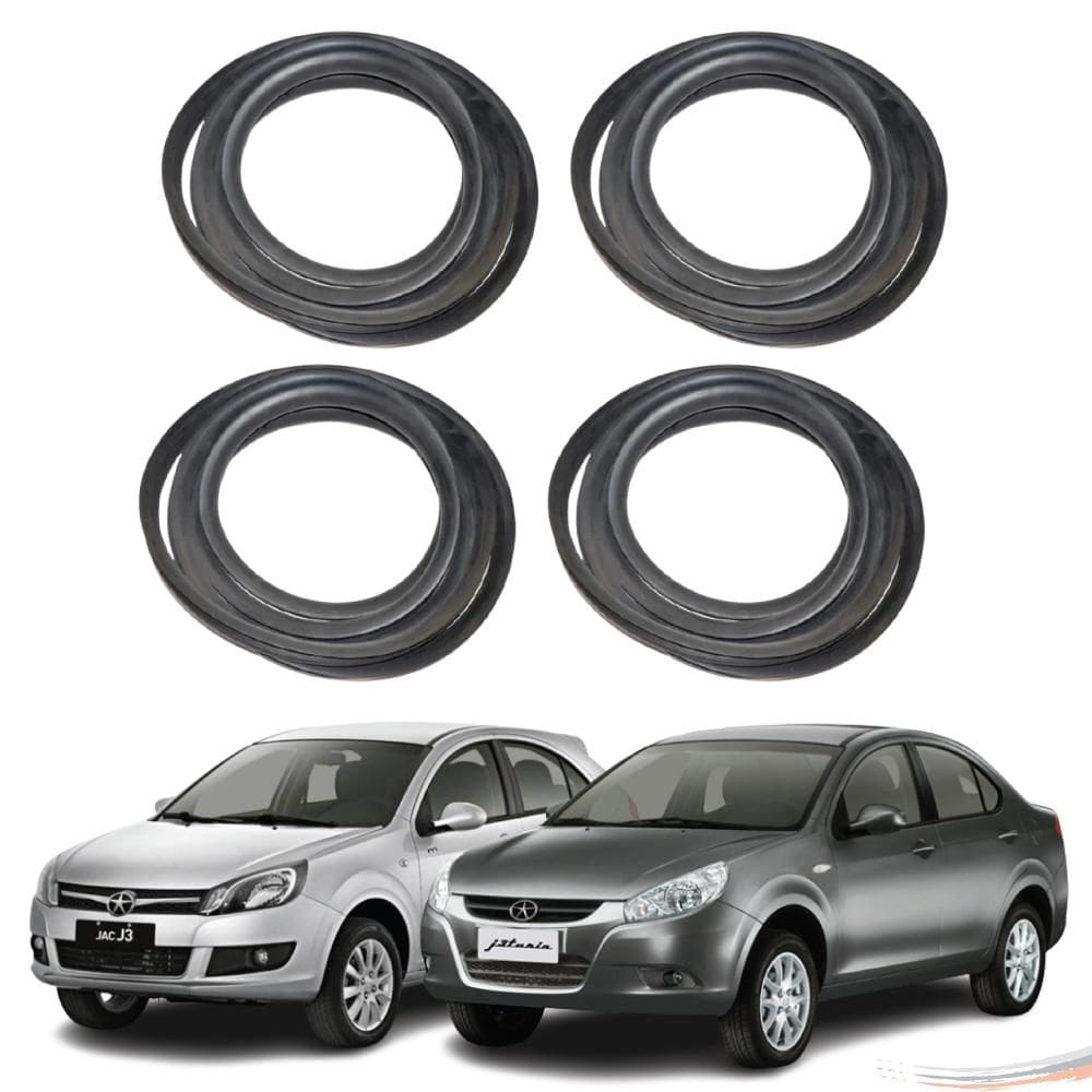Kit Completo De 4 Borrachas Das Portas Jac J2 J3 J5 J6 [F103]