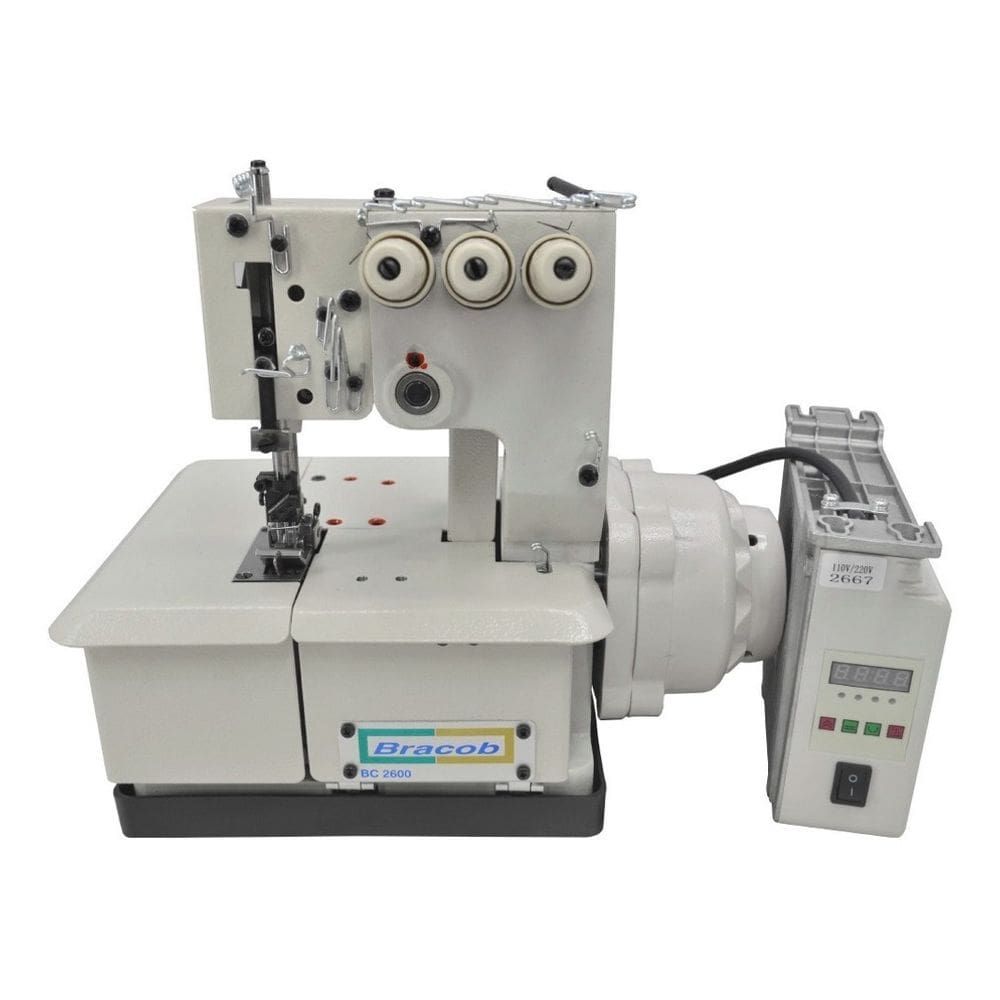Máquina Galoneira Direct Drive 3 Ag. + Viés, Bracob+mesa+fr