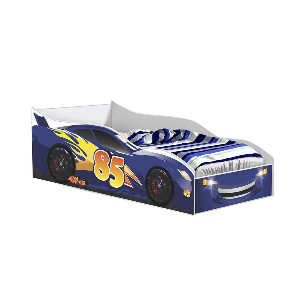 Cama Quarto Infantil Carro Com Colchão