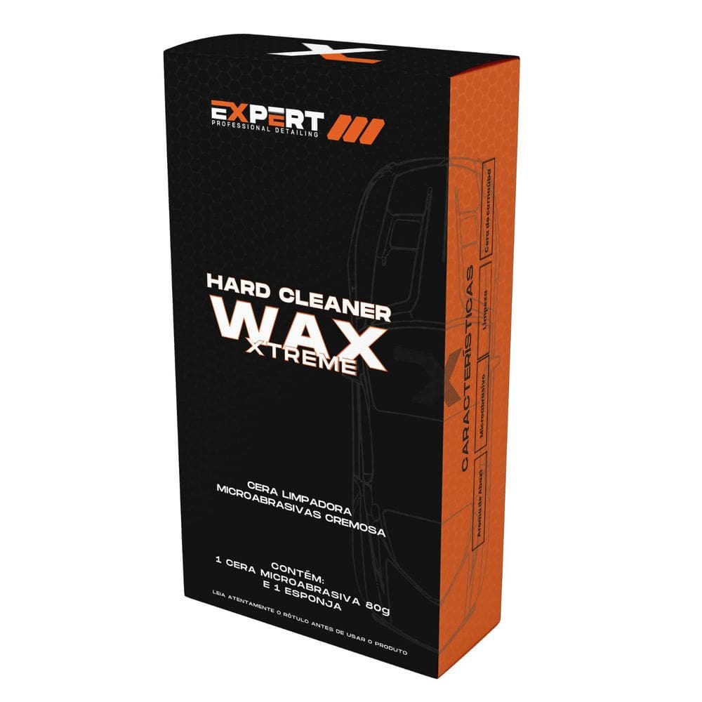 Cera automotiva Xtreme Hard Cleaner Wax 80g Expert