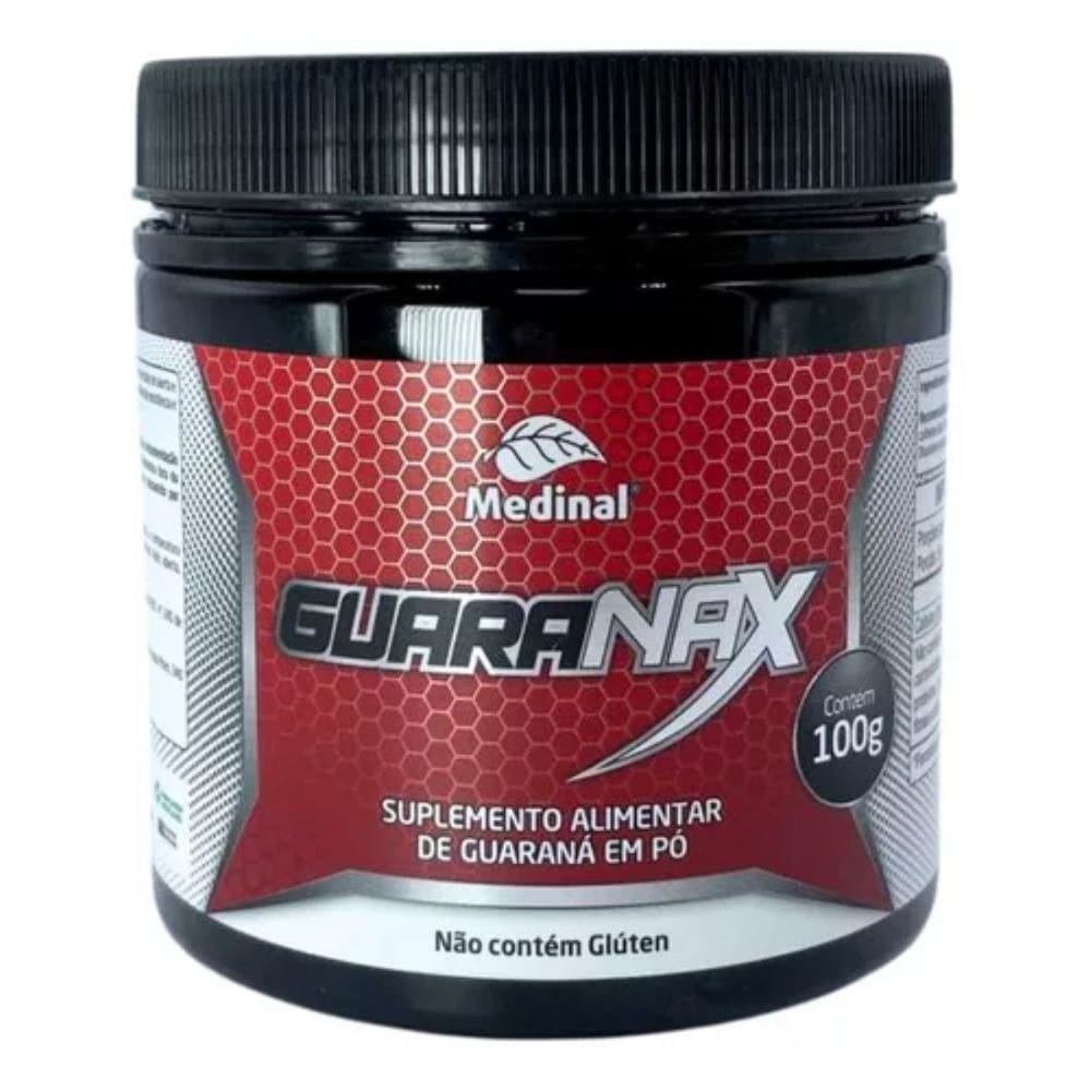Guaranax 100 Cápsulas Medinal Suplemento Alimentar