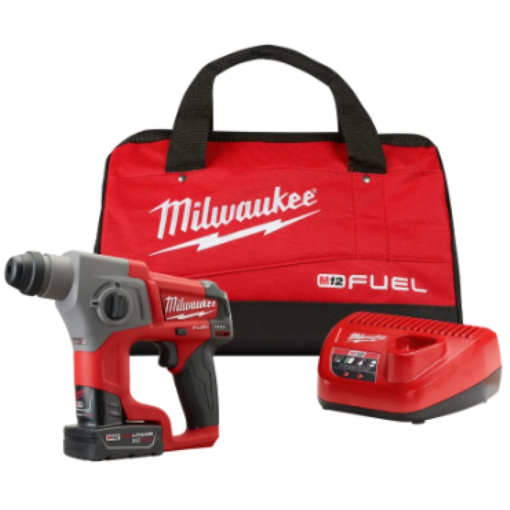 Martelete SDS Plus Rot. 16mm 12V Fuel MILWAUKEE 2416-21XC