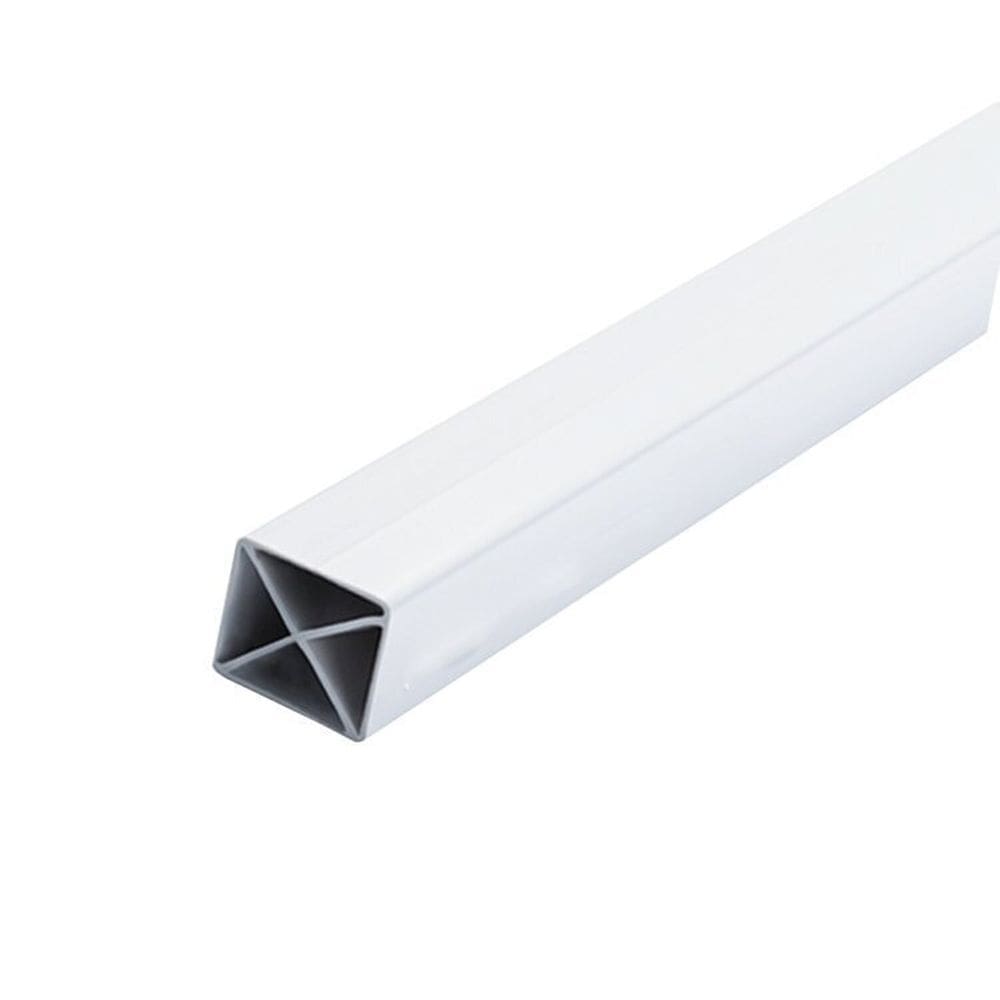 Kit 15 Caixas com 180 M Tubo Metalon de Pvc 20mm X 30mm 300cm Bariri Mistura Pigmentada