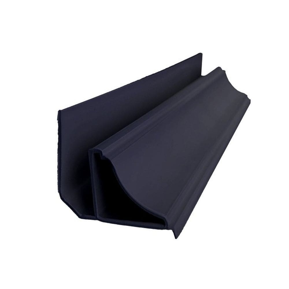 Kit 10 Caixas com 150 M Meia Cana Revestimento Pvc Preto 3m Bariri Preto