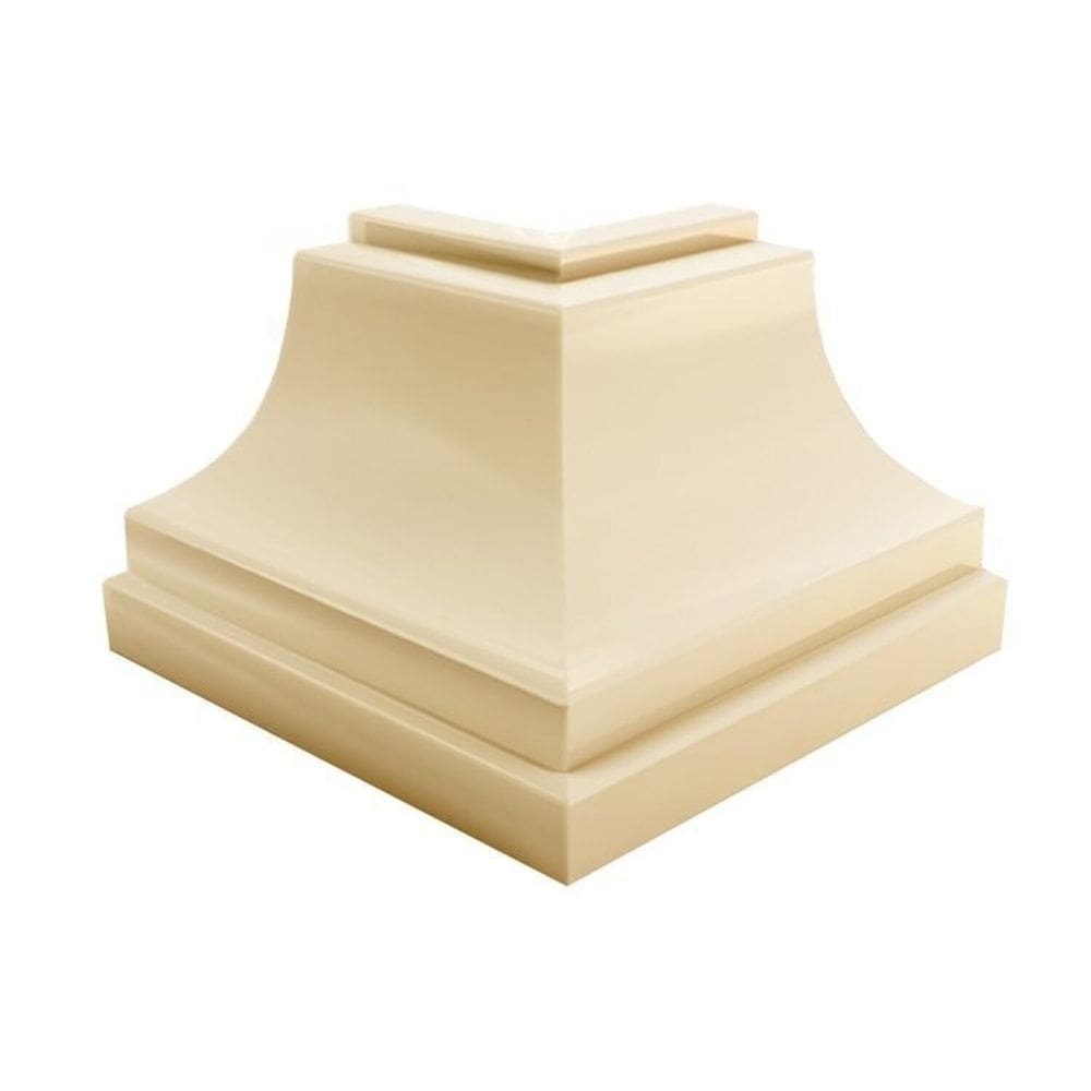 Kit 10 Caixas com 120 Unidades Canto Externo Polifort 8mm X 40mm Nogueira