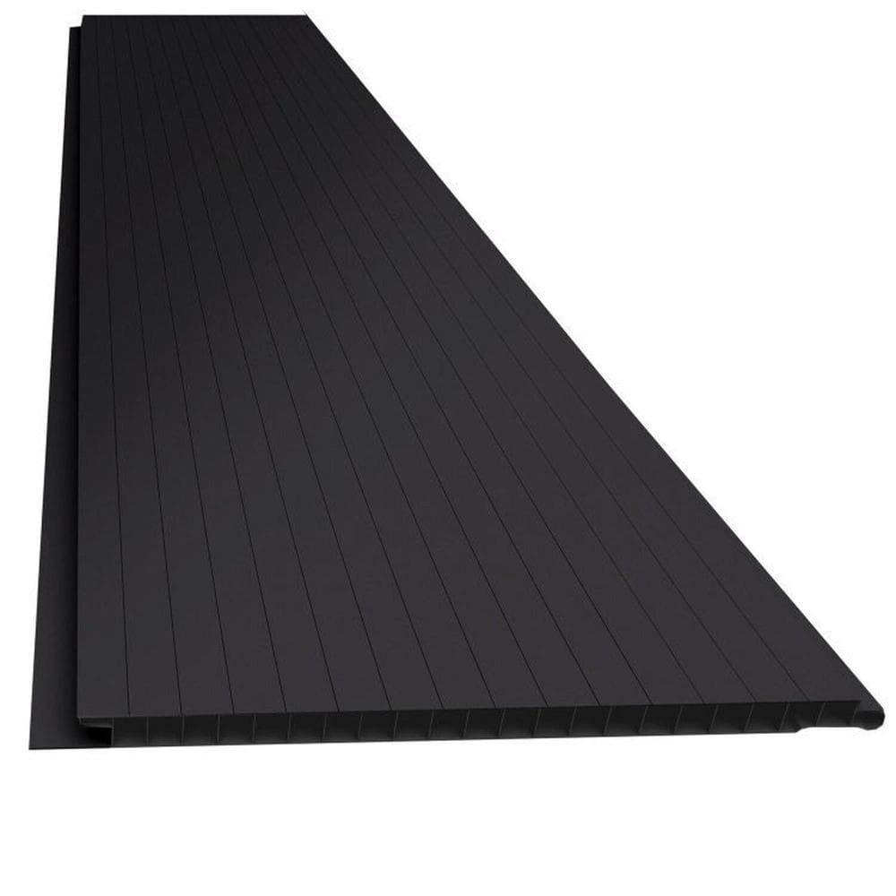 Kit 10 Caixas com 60 M² Forro de Pvc 8mm X 20cm X 3,00m 6m² por Caixa Preto
