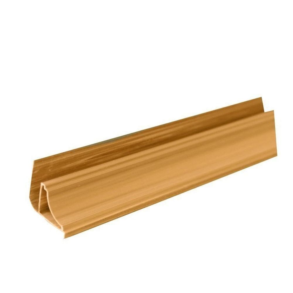 Kit 15 Caixas com 150 M Meia Cana Revestimento Pvc 8mmx38mmx3m Bariri Cerejeira