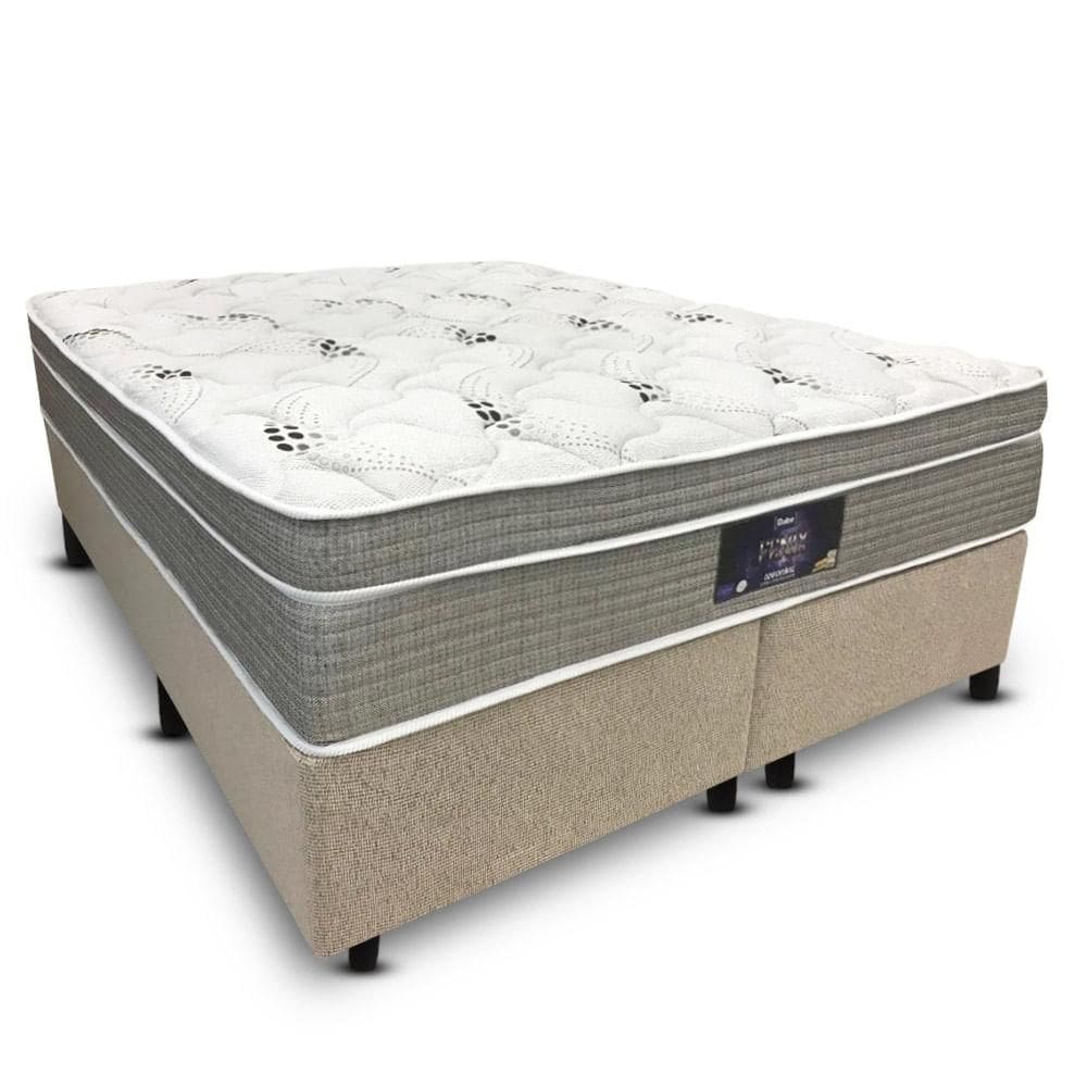 Cama Box Queen com Colchão Dabe Fenix - 158x198