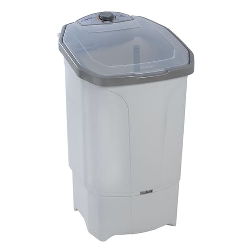 imagem-Tanquinho de Roupas Semiautomático Libell 20,5 kg com 3 Níveis de Água, Função Elimina Fiapos e 5 Programas de Lavagem Branco - 220V