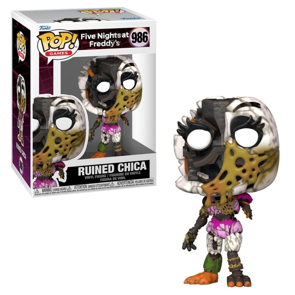 Boneco Funko Pop! Five Nights at Freddy’s - Ruined Chica