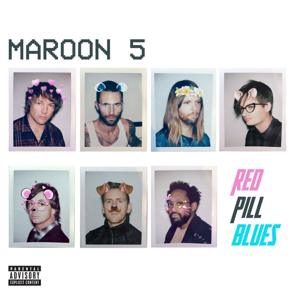 CD Maroon 5 Red Pill Blues International Deluxe Version
