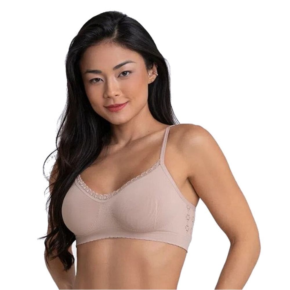 Sutiã Angel Lupo Top Loba Trend Sem Costura Renda Ref. 41260