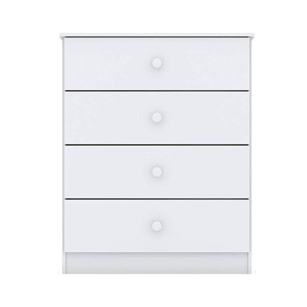 Cômoda Infantil Labirinto Branco Brilho - Henn