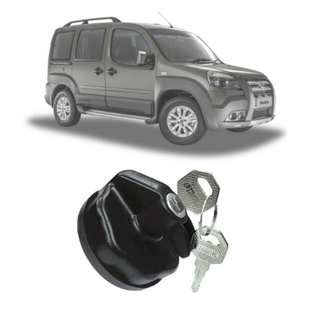 Tampa Tanque Gasolina Valvulada Com Chave Doblo Após 2006 [F103]