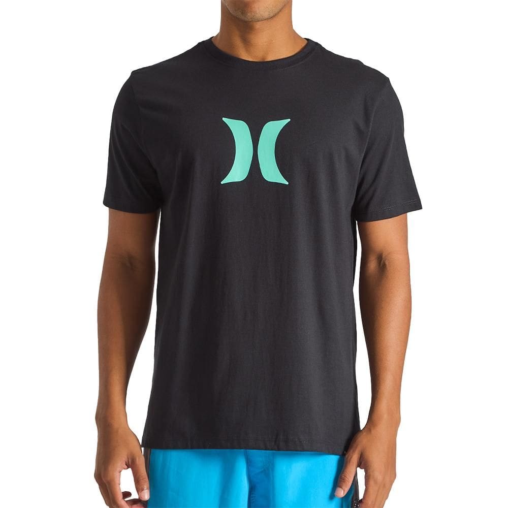 Camiseta Hurley Icon SM25 Masculina Preto