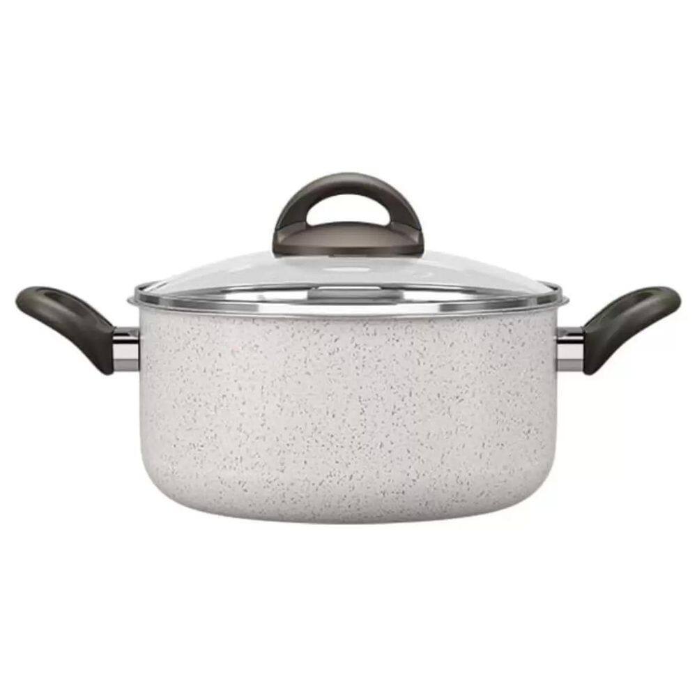 Panela Caçarola Cerâmic Life Suprem 22Cm 3,5L Vanilla Brinox