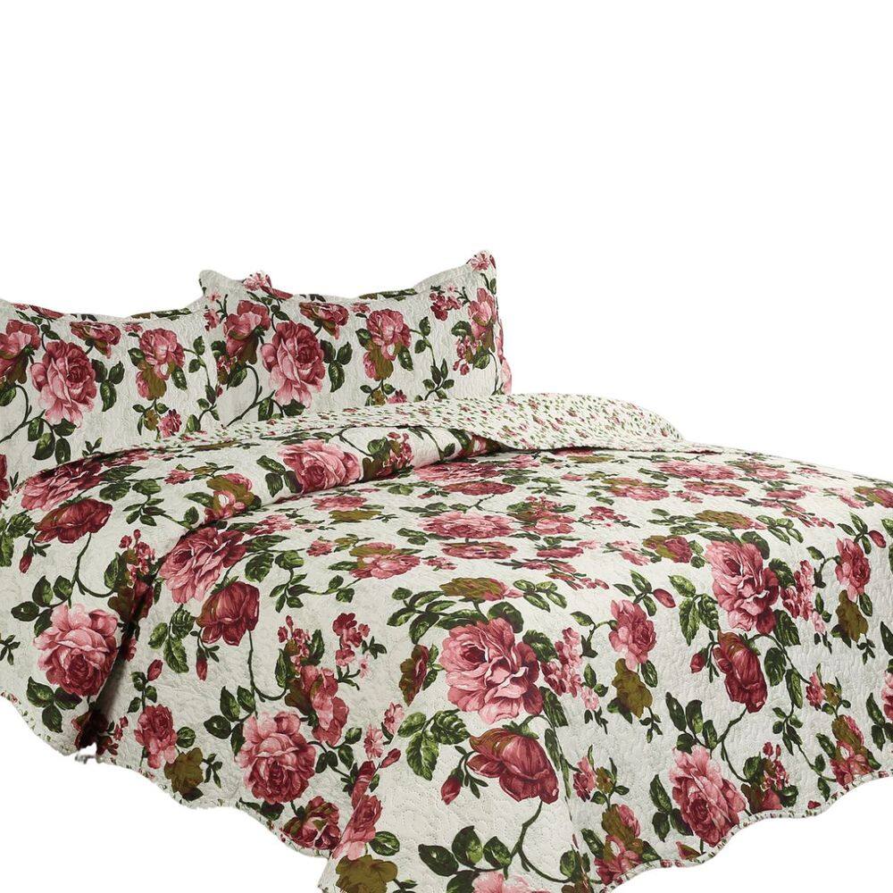 Colcha Cobre Leito King Estampada Dupla Face Luxo Malta 04