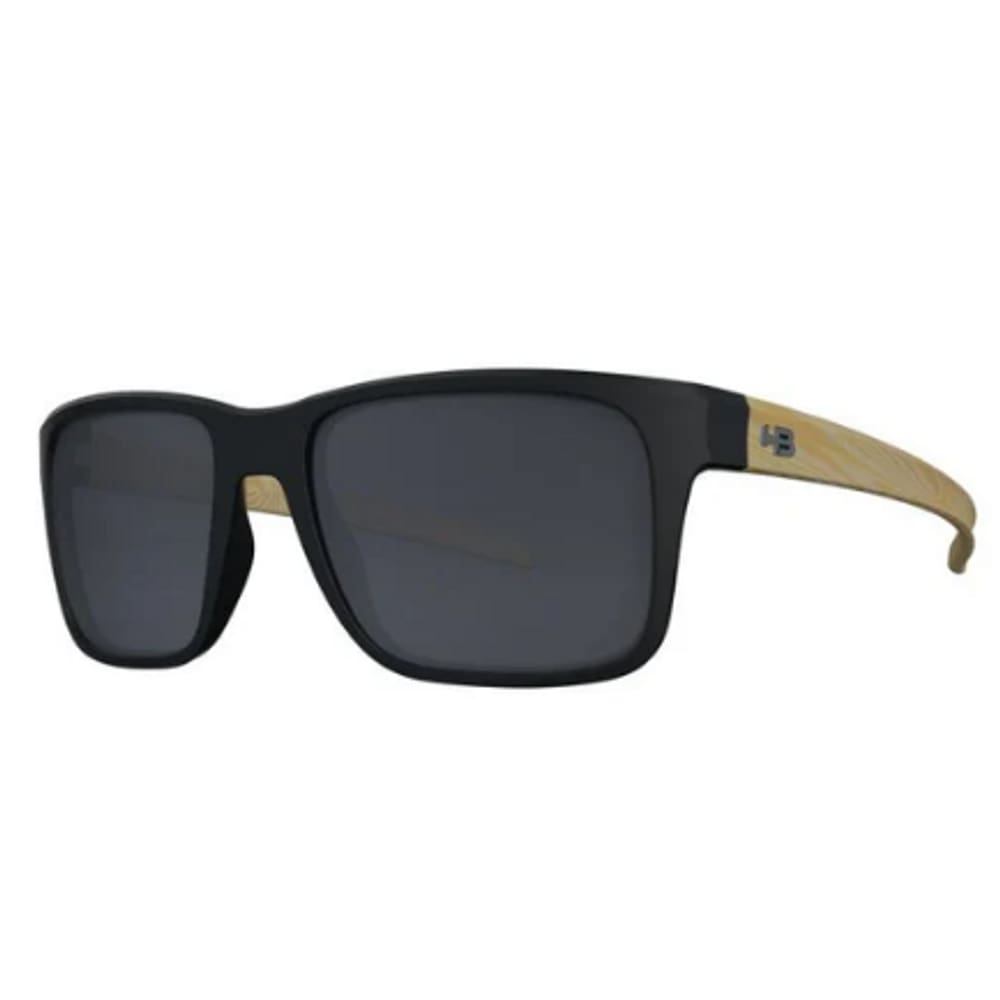 Oculos HB H-Bomb 2.0 M Black/Wood Polarized Gray