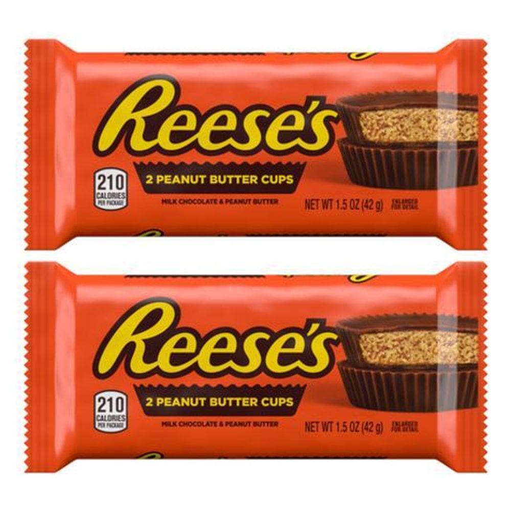 Kit 2 Reeses Butter Cups Chocolate E Pasta Amendoim 42G