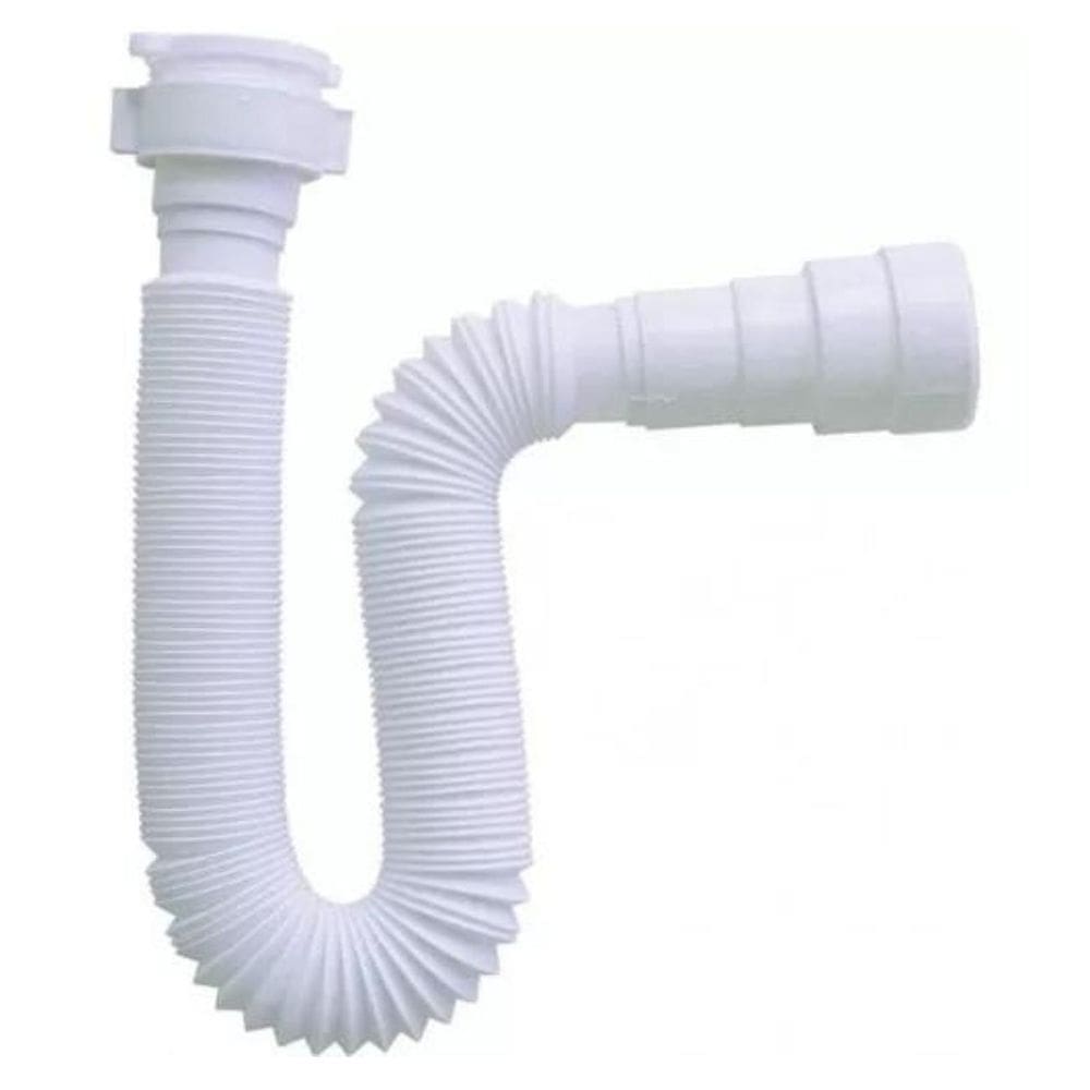Sifão Sanf. Universal Branco -72Cm - Unifortte