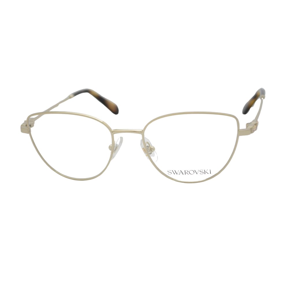 armação de óculos Swarovski mod sk1007 4013 tamanho 53
