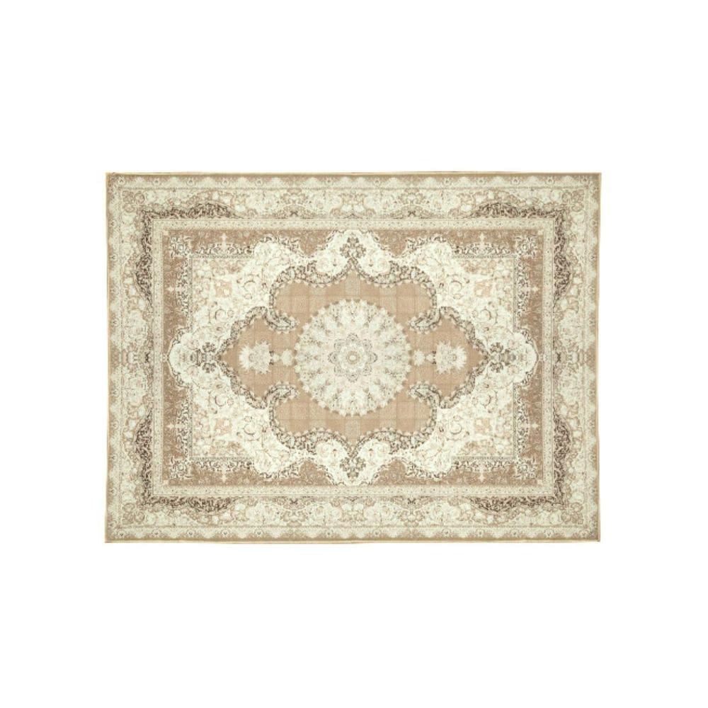 Tapete 100X140Cm Sala Retangular Sultan Silk Antiderrapante