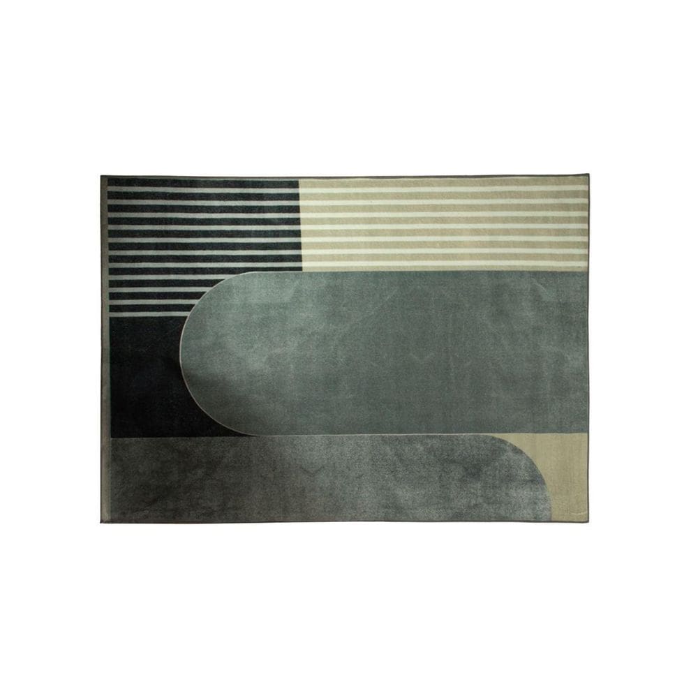 Tapete 100X140Cm Sala Retangular Sultan Silk Antiderrapante