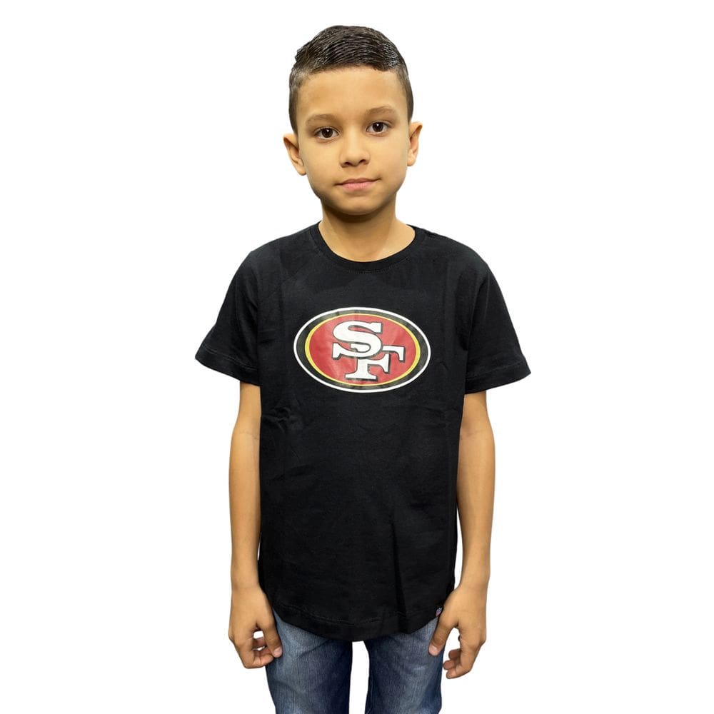 Camiseta Nfl Juvenil Kansas City Chiefs Logo