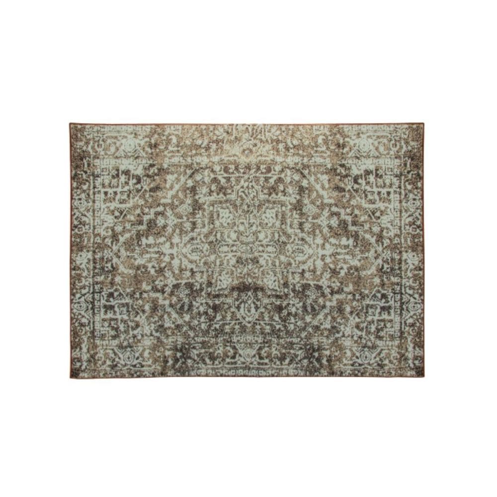 Tapete 100X140Cm Sala Retangular Sultan Silk Antiderrapante