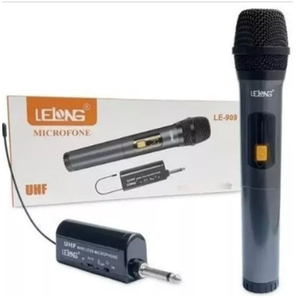 Microfone Sem Fio para Gravação de Vídeos