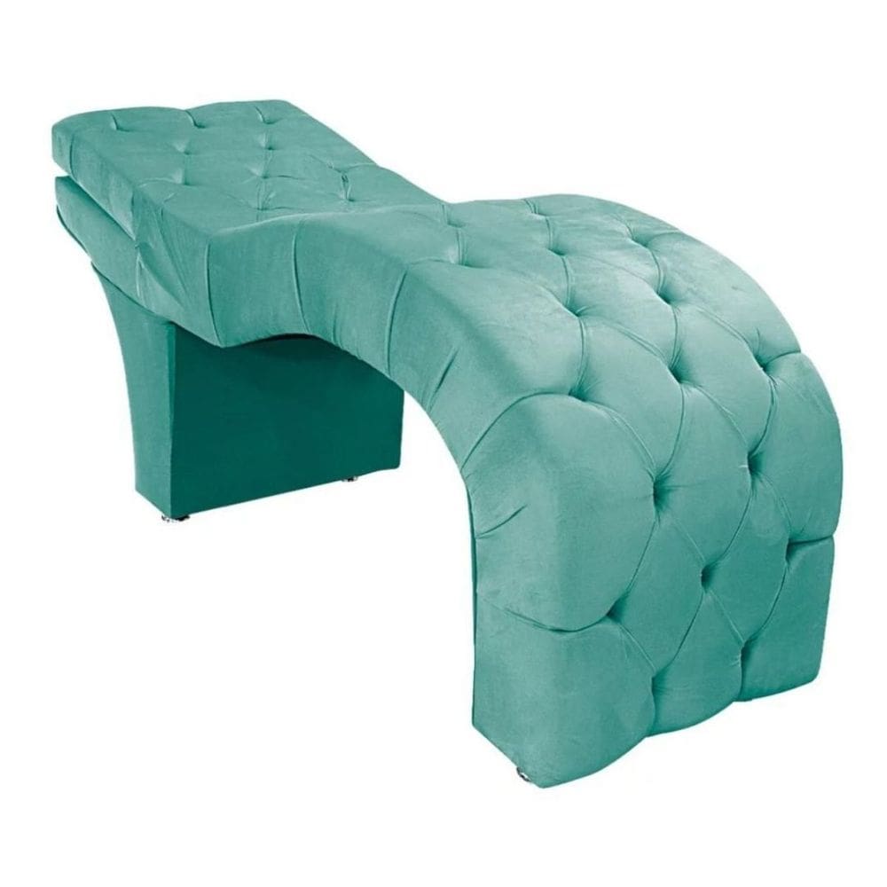 Maca Estofada Reclinável Sobrancelhas Cílios Suede Jade