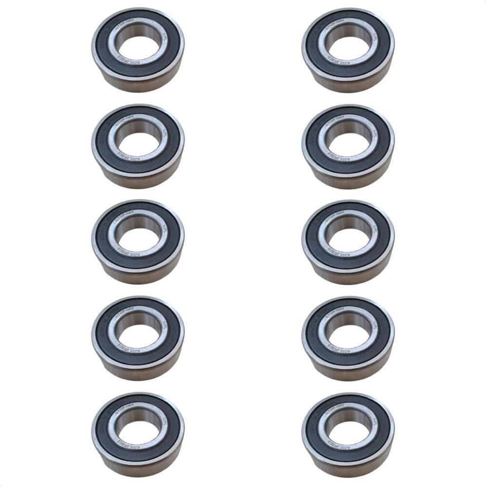 Kit 10 Rolamento Inferior Lavadora Electrolux Lm06 Top8 6205