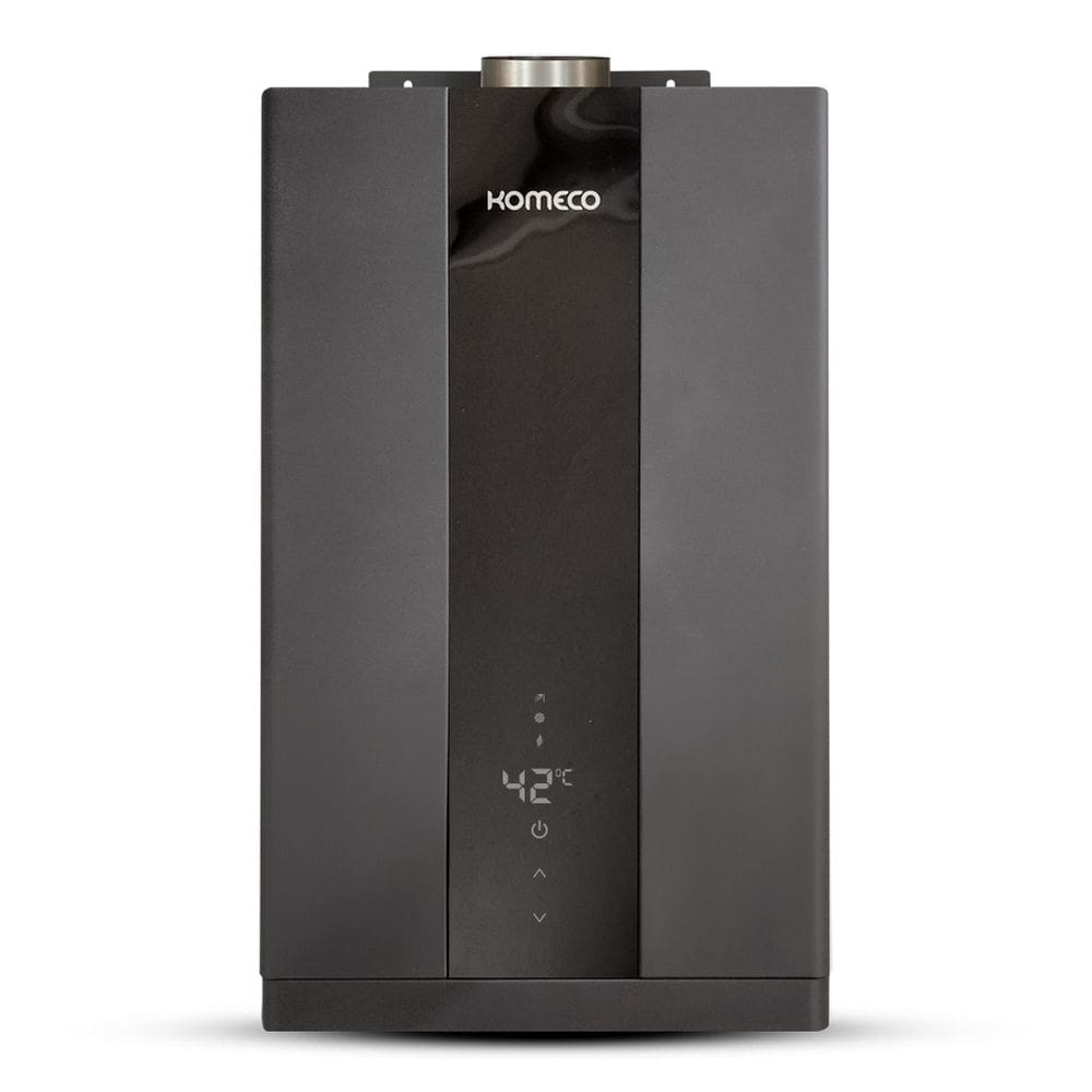 Aquecedor de Água a Gás Komeco GN 26 Litros - Home - Preto