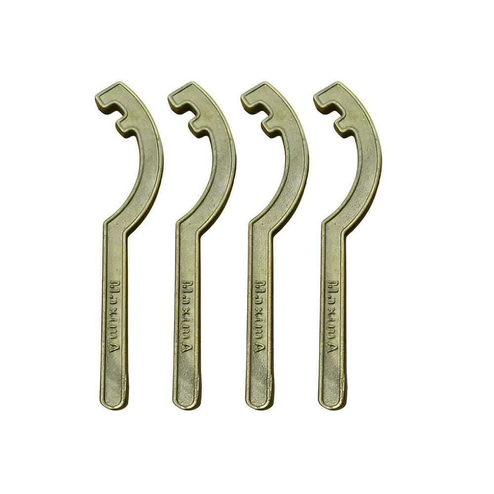 Kit Com 04 Chave Storz Em Latão Dupla 1.1/2 X 2.1/2 Hidrante