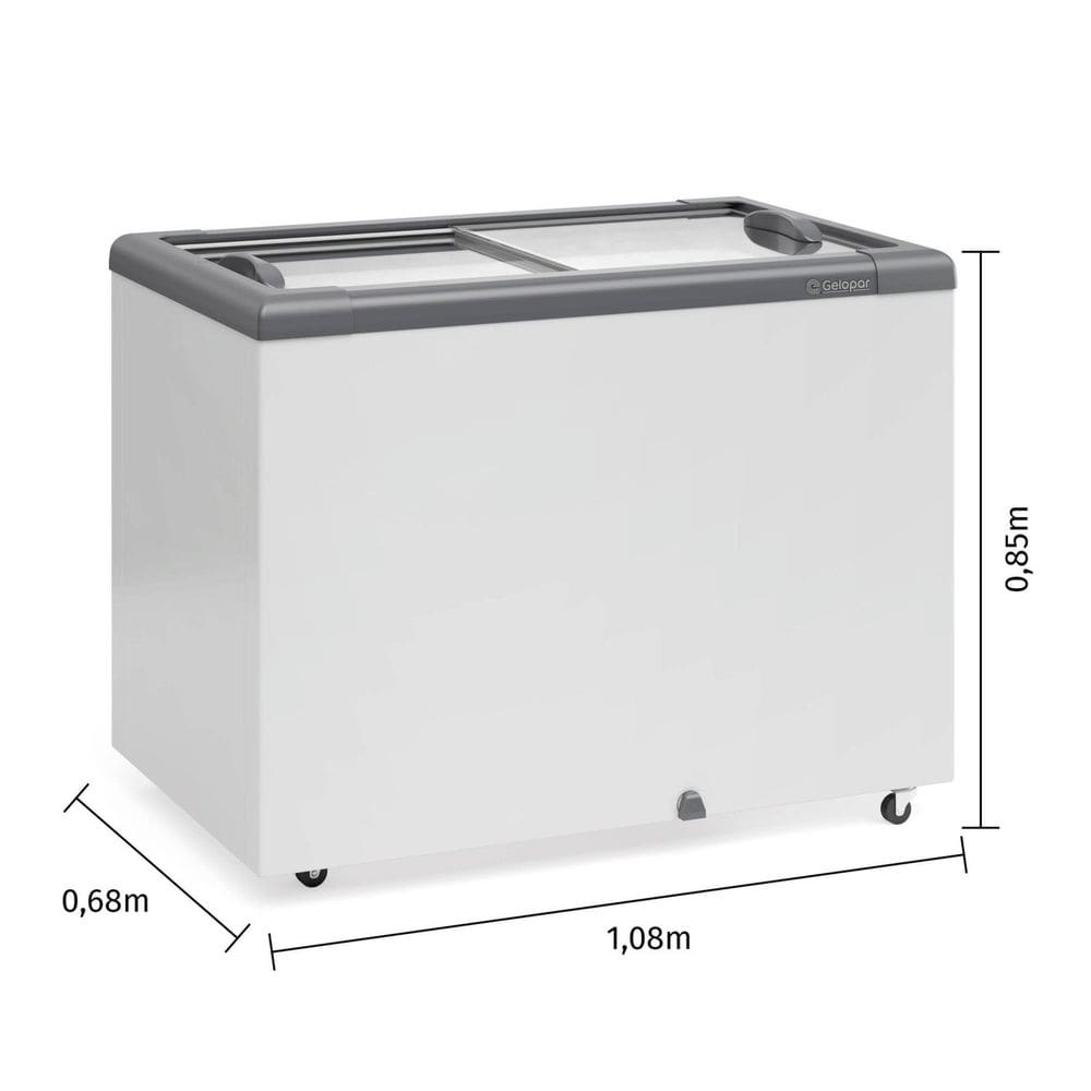 Conservador Horizontal Ghd-300/cz/127v 60hz Branco
