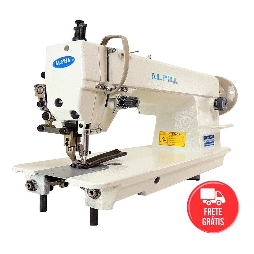 Máquina De Costura Industrial Reta Transporte Duplo 110/220v